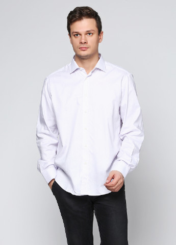 Сиреневая кэжуал рубашка однотонная Valentino