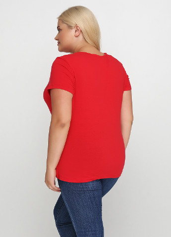 Красная летняя футболка Francesca's