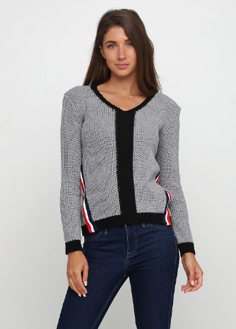 Сірий демісезонний пуловер пуловер Edda