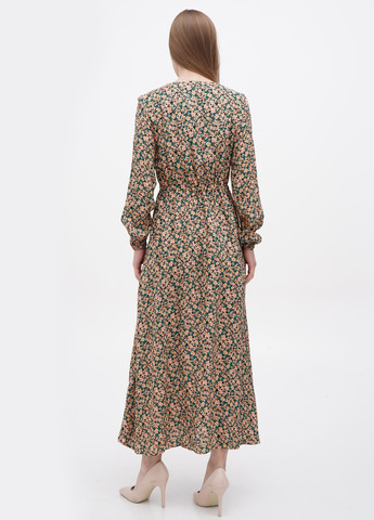 Комбинированное кэжуал платье клеш Rich & Royal с цветочным принтом