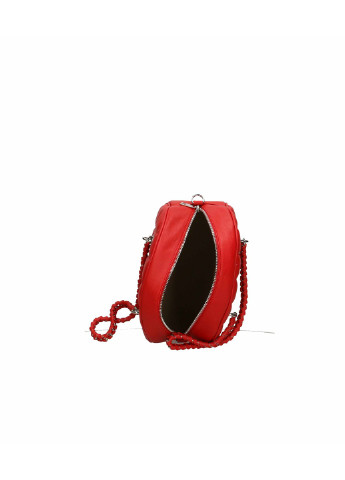 Сумка Italian Bags однотонная красная кэжуал