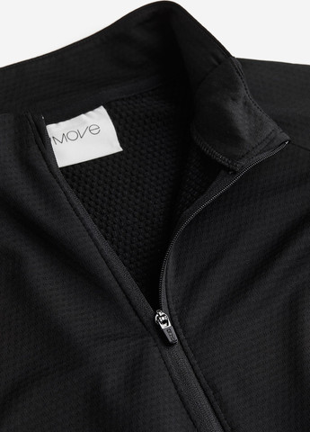 Черная демисезонная куртка H&M