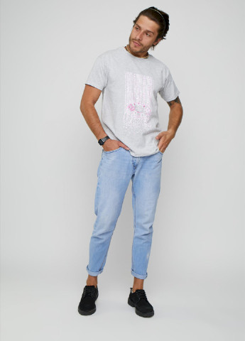 Сіра футболка чоловіча YAPPI