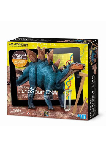 Набір для експериментів ДНК динозавра "Стегозавр" 4М (252418369)