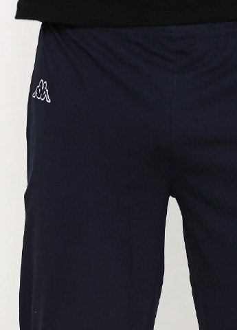 Темно-синие спортивные демисезонные прямые брюки Kappa