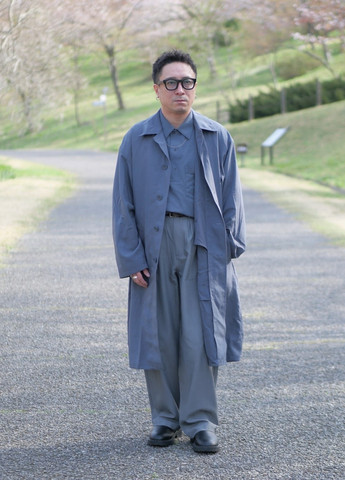 Плащ Uniqlo макінтош на гудзиках вільний (350933817)