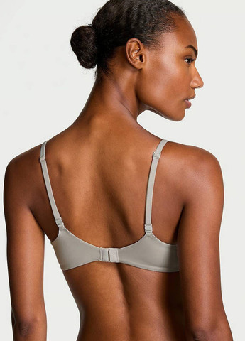 Сірий демісезонний комплект (бюстгальтер, трусики) Victoria's Secret