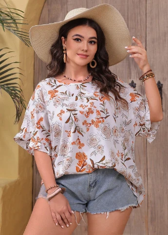 Комбінована блуза SHEIN