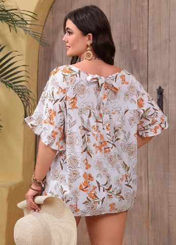 Комбінована блуза SHEIN
