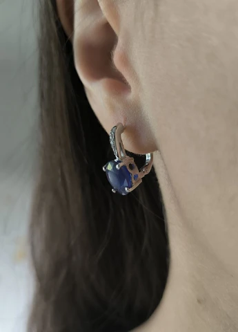 Серьги Silver Flame (354214462)