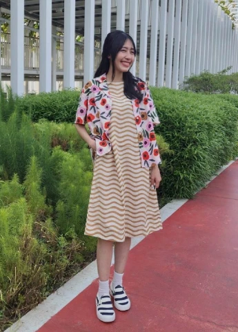 Комбінована сукня Uniqlo (308793423)