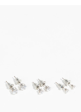 Серьги (3 пары) Parfois (290886687)