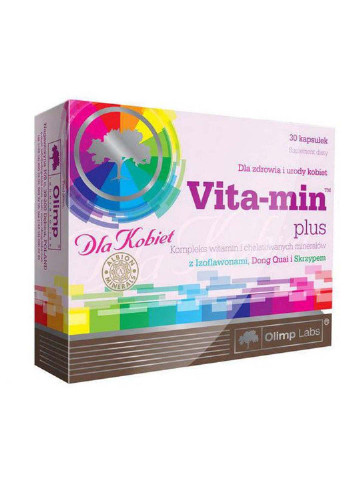 Витаминно-минеральный комплекс для спорта Vitamin for Woman 30 Caps Olimp Sport Nutrition (253415868)