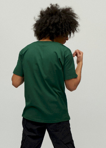 Темно-зелена футболка чоловіча YAPPI