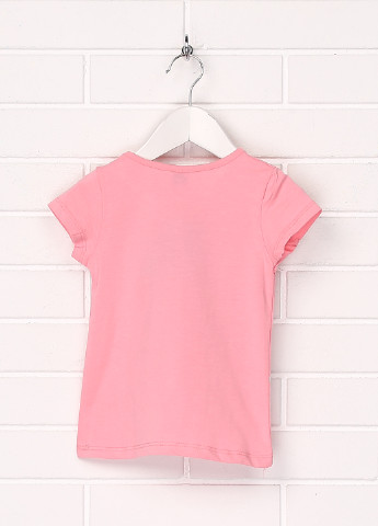 Рожева літня футболка з коротким рукавом Dasilva Kids