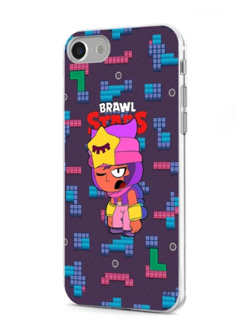 Чохол силіконовий Apple Iphone Xs Сенді Бравл Старс (Sandy Brawl Stars) (8938-1018) MobiPrint (219284369)