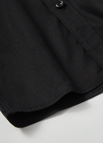 Чорний демісезонний комплект (сорочка, метелик) SHEIN