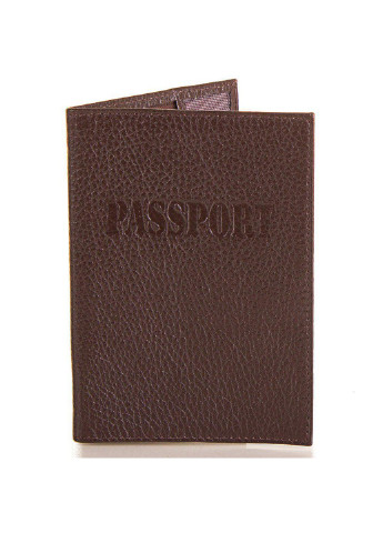 Мужская кожаная обложка для паспорта 9,5х13,6х0,5 см Presentville (207907748)