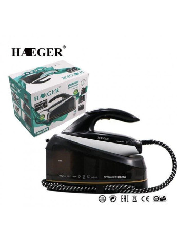 Утюг паровой HG-1242GI 3000 Вт Haeger (253854260)