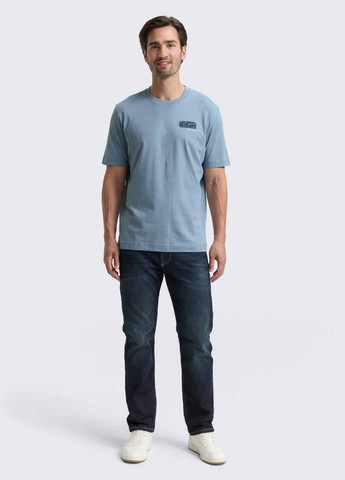 Сіро-голубий футболка Tom Tailor