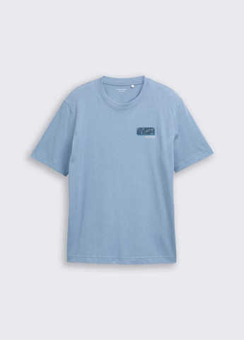 Сіро-голубий футболка Tom Tailor