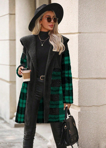 Комбинированная демисезонная куртка SHEIN