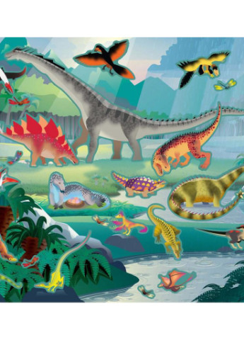 Набір для творчості Melissa & Doug Набір багаторазових наклейок Доісторичний світ (MD9341) Melissa&Doug (202374418)
