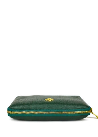 Большой клатч портмоне кошелек кожаніый зеленый 21*11*5 Fashion (252033298)