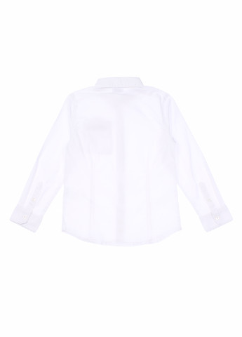 Белая кэжуал рубашка однотонная OVS