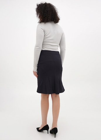 Сливовая кэжуал однотонная юбка Sassofono