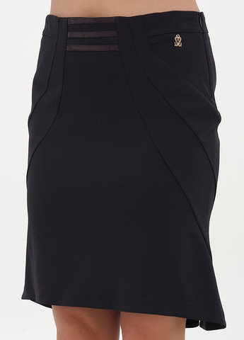 Сливовая кэжуал однотонная юбка Sassofono