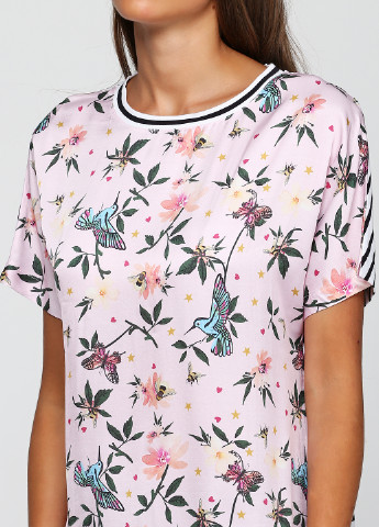 Светло-розовая летняя блуза Top set