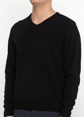 Черный демисезонный пуловер пуловер Kensington