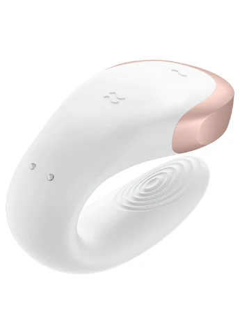 Смарт-вібратор для пар Double Love (White) Satisfyer (252297720)