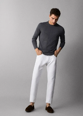 Темно-серый демисезонный джемпер джемпер Massimo Dutti
