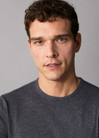 Темно-серый демисезонный джемпер джемпер Massimo Dutti