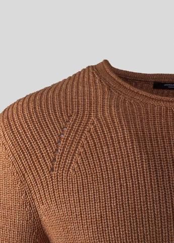 Світло-коричневий демісезонний светр Jack & Jones