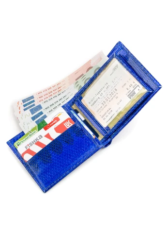 Женский кожаный кошелек 11х9 см Snake Leather (229459986)