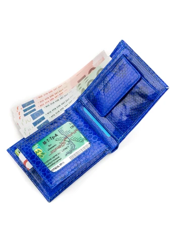 Женский кожаный кошелек 11х9 см Snake Leather (229459986)