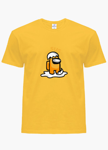 Желтая демисезонная футболка детская безликий бог каонаси унесённые призраками (spirited away)(9224-2831) MobiPrint
