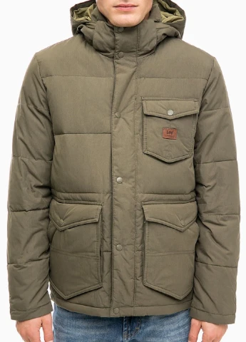 Оливкова (хакі) демісезонна куртка Lee Cooper