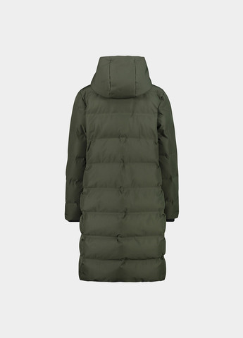 Оливкова (хакі) зимня куртка CMP COAT FIX HOOD POLYESTER