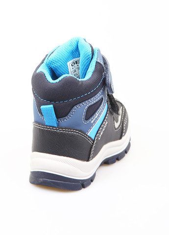 Темно-синие кэжуал осенние ботинки Geox