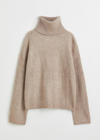 Бежевий зимовий світ зимовий вільного крою H&M