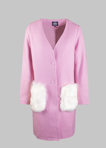 Рожеве демісезонне Пальто myMO