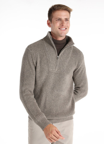 Серый зимний свитер Colin's