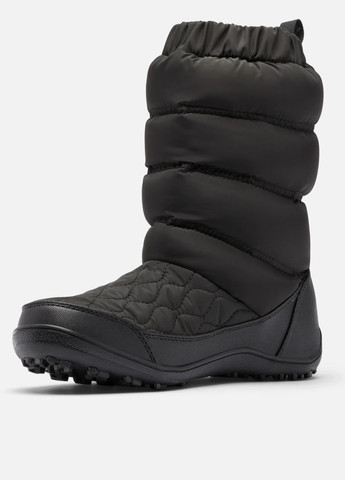 Черные дутики Columbia с логотипом