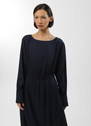 Темно-синя кежуал сукня Marc O'Polo однотонна