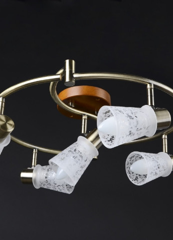 Светильник настенно-потолочный спот поворотный накладной HTL-159C/5 E14 Brille (253893222)