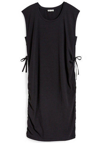 Черное кэжуал платье для беременных C&A однотонное